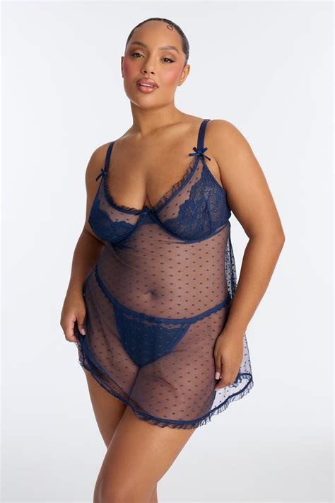 Leave You Breathless Babydoll - Navy | Fashion Nova