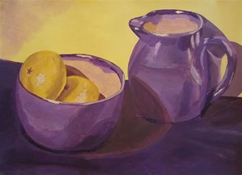 colour relationships contrasting colour contrast  purple