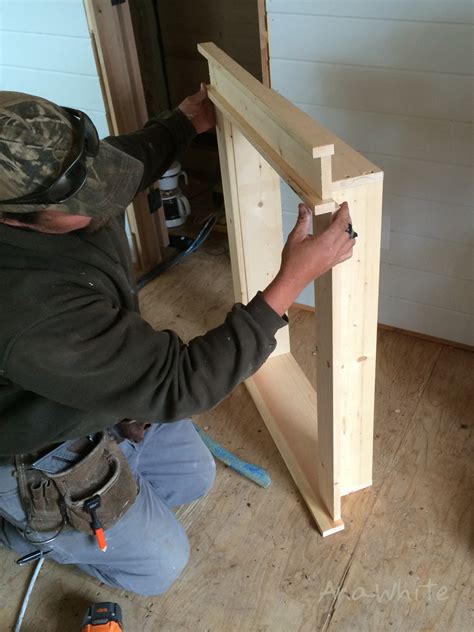 Farmhouse Style Window Trim from Pine Boards | Ana White