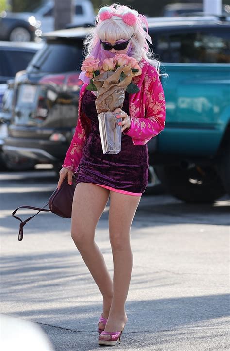 Angelyne - Halloween Day in Malibu 10/31/2023 • CelebMafia