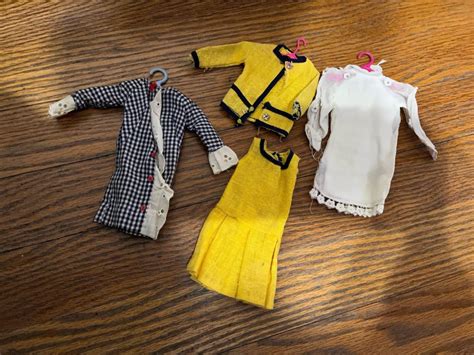 Vintage (3) 1960/70s Barbie Dolls Outfits Barbie Doll Clothes | #4606601127