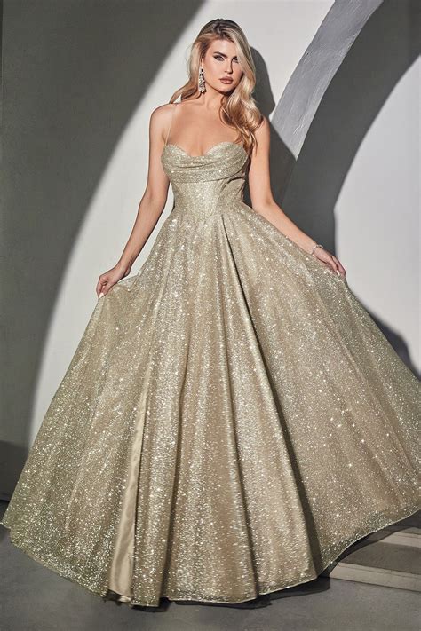 Gracie Champagne Gown – Vogue Lease