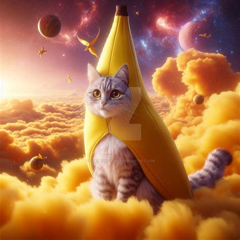 cat in banana costume cute kitten by SorayasCorner on DeviantArt