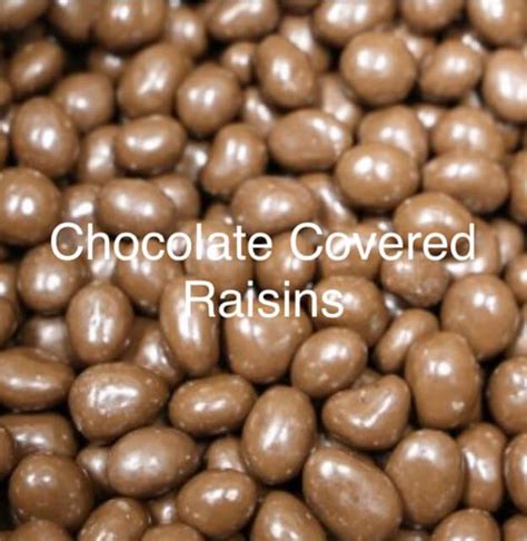 Chocolate Covered Raisins - Touch of Amish