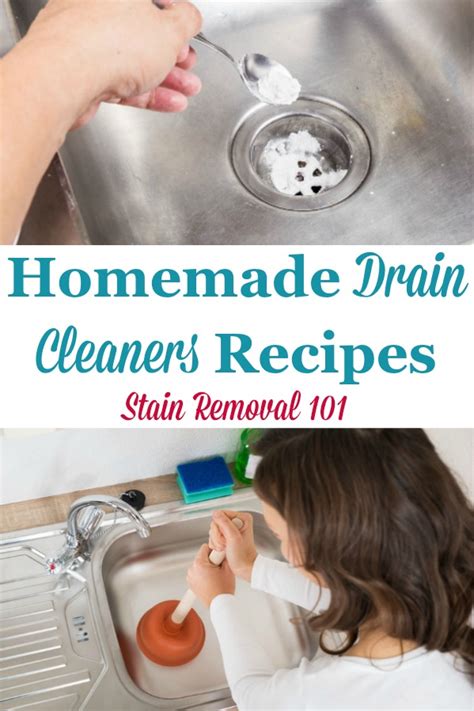 Homemade Drain Cleaners Recipes