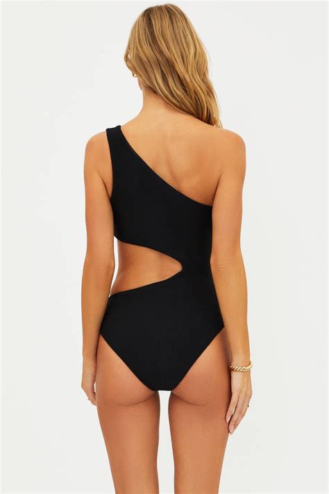 Beach Riot | Celine One Piece Black | Black One Piece Swimsuit | Beach Riot