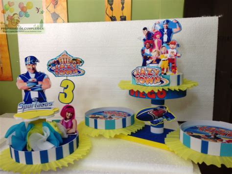 DECORACIONES INFANTILES: lazy town
