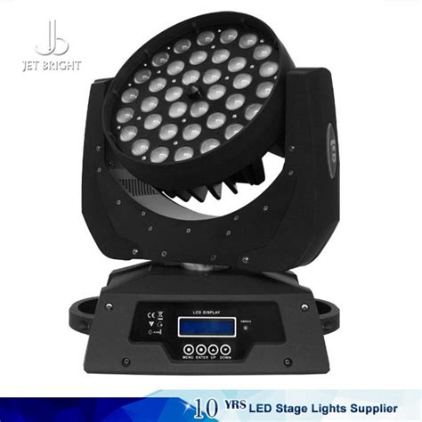 36*18/15/10w LED moving head wash with zoom