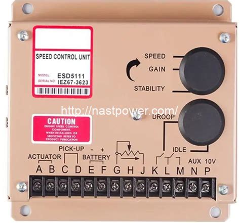 ESD5111 SPEED CONTROL UNIT - nastpower
