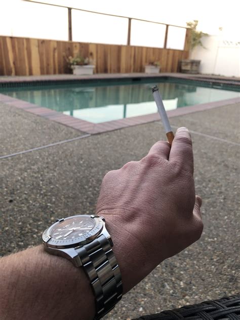 Marlboro Red 100’s, Breitling and a relaxing California evening. A ...