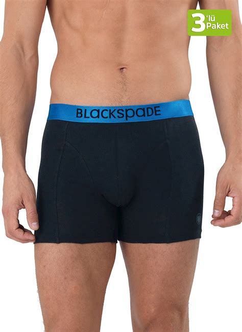 Комплект их 3-х мужских трусов Blackspade 9471, черный, размер XL ...