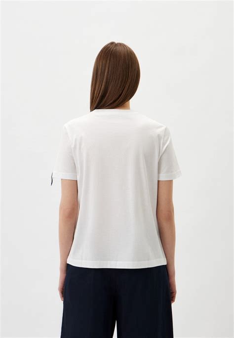 Футболка Max Mara Leisure OBLIQUA, цвет: белый, RTLADM156701 — купить в ...