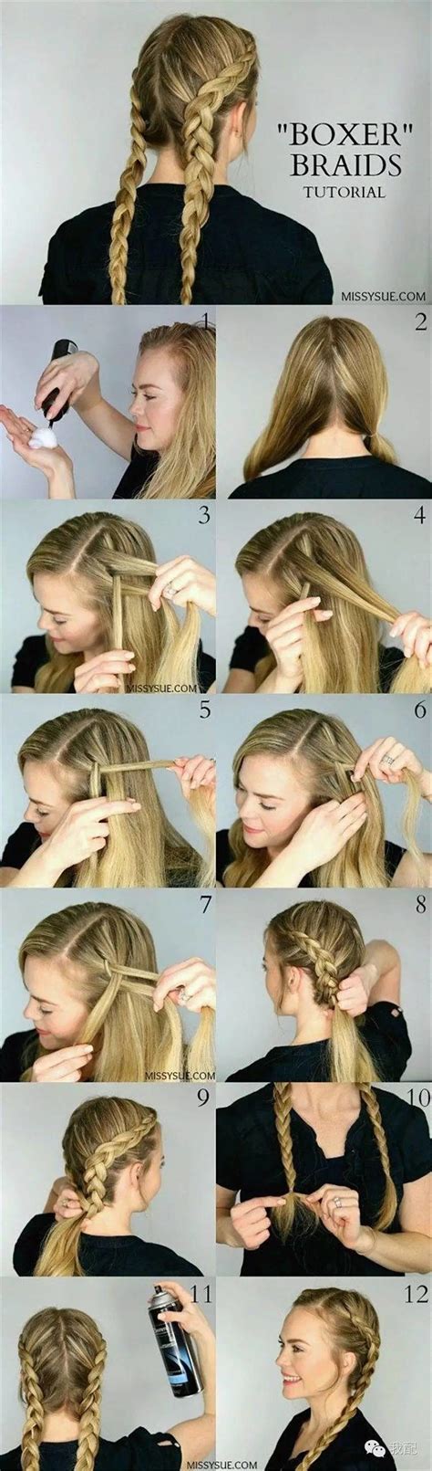 easy  creative dutch braid hair tutorials gymbuddy