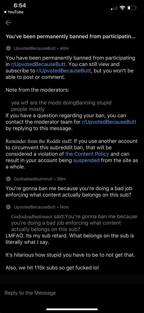 banned from upvotedbecausebutt because i pointed out how the sub is now