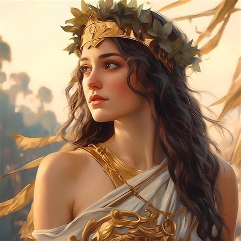 Premium Photo | Timeless Beauty Capturing the Ancient Greek Goddess ...