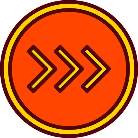 Fast Forward Arrow Vector Icon 16399172 Vector Art at Vecteezy