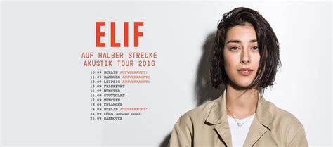 ELIF - AUSVERKAUFT / SOLD OUT | Privatclub Berlin