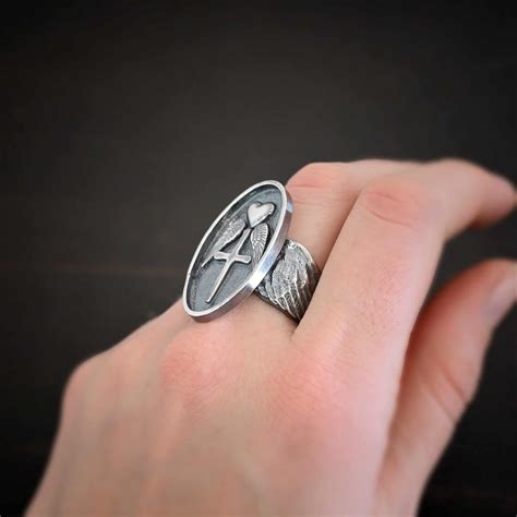 Sacred Heart Ring – Wild Prairie Silver