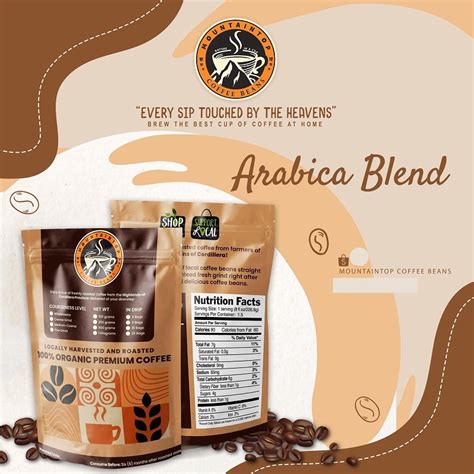 Arabica Blend Premium Cordillera Coffee By MTCB (Whole Beans Or Grounds ...