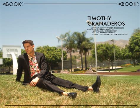 TIMOTHY GRANADEROS [13 REASONS WHY] — A BOOK OF MAGAZINE