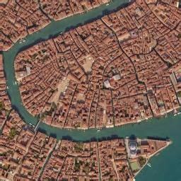 Map of Venice, Rialto Bridge Area