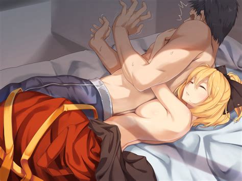spooning art danbooru
