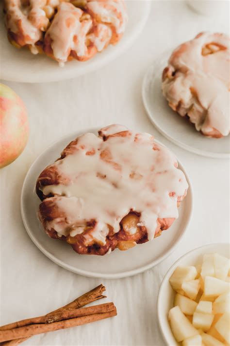 Apple Fritter Doughnuts (Small-Batch) | Sift & Simmer