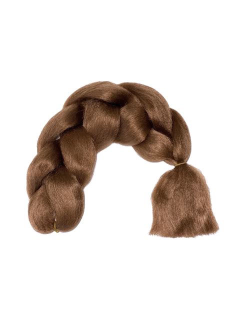 Hnědá - Jumbo Braid - Kanakelon - rainbowbraids.eu