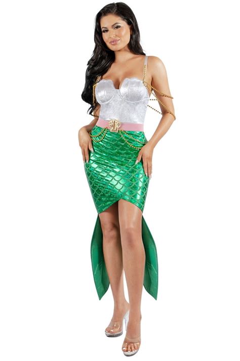 Alluring Sea Siren Halloween Costume - Spicy Lingerie