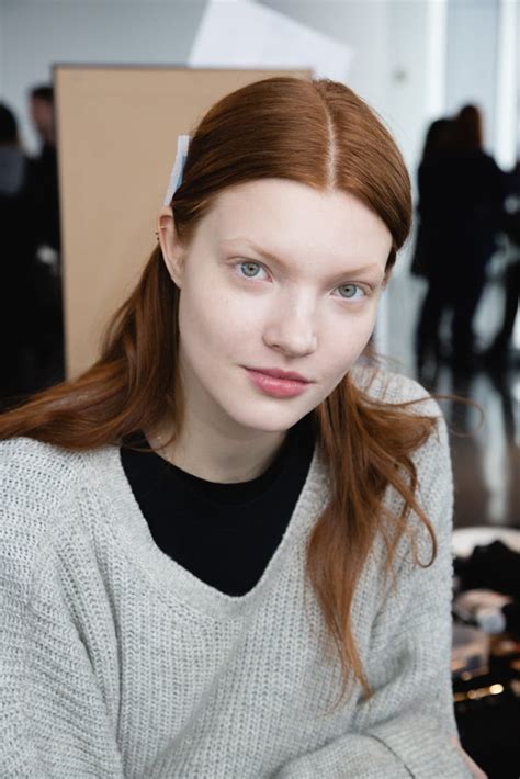 Anastasia Ivanova at ICB | Skin Care Tips From Fashion Week Models ...