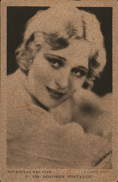 Dolores Costello Actresses Postcard