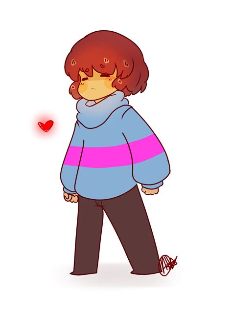 Undertale Fanart- Frisk by SilverKnight27 on DeviantArt