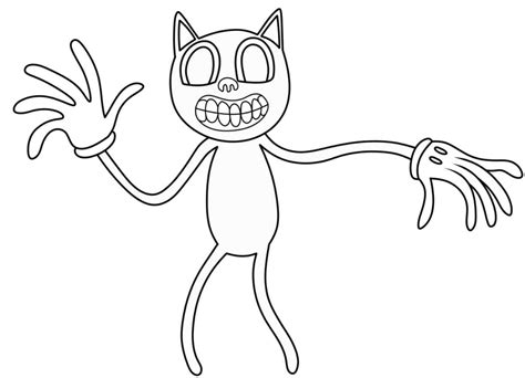 Раскраска картун кэт (много фото) - drawpics.ru