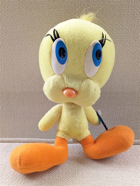 Vintage Looney Tunes Plushie: Warner Bros Tweety Stuffed Animal - Etsy