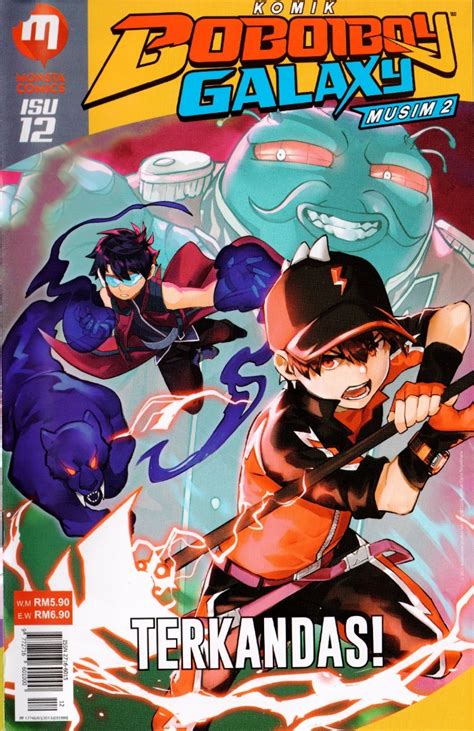 komik boboiboy galaxy musim  isu  terkandas hobbies toys