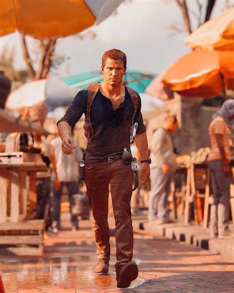 Uncharted Artwork, Nathan Uncharted, Uncharted Series, Frontiersman ...
