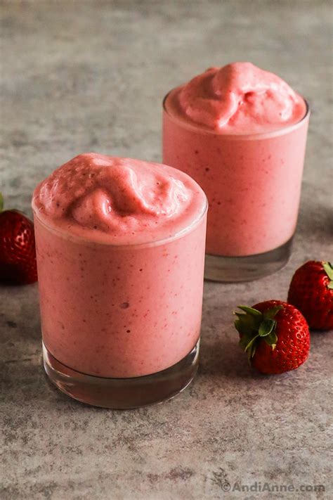Strawberry Banana Smoothie Recipe - Andi Anne