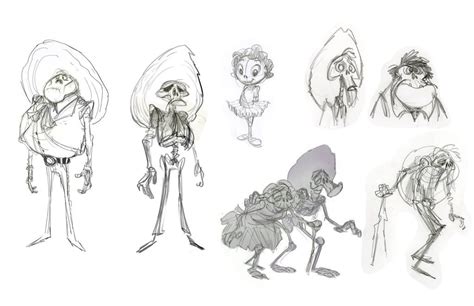 40 Concept Art for Pixar's Coco by John Nevarez