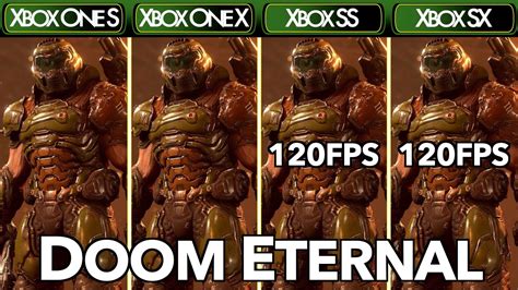 Doom Eternal - Xbox One S|X & Xbox Series X|S - Comparison & FPS - YouTube