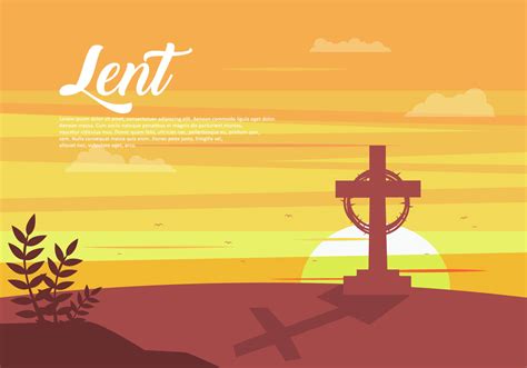 Free Lent Vector Illustration 161674 Vector Art at Vecteezy