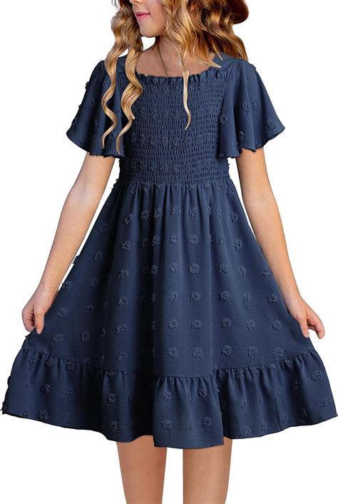 blibean Tween Girls 2025 Summer Dresses Kids Polka India | Ubuy