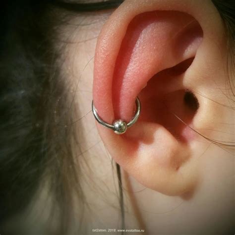 Tattoo uploaded by Вадим • Пирсинг ушной раковины - Конч - Conch ...