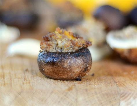 Easy Sausage-Stuffed Mushrooms Recipe