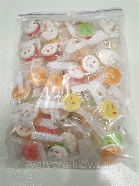 Цукерки, карамель «Smile Candy» мікс 1кг (ID#1561985355), цена: 367 ...