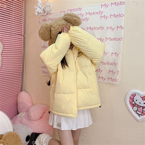 Japanese Sweet Pompompurin Girl All-match Coat - Kawaii Fashion Shop ...