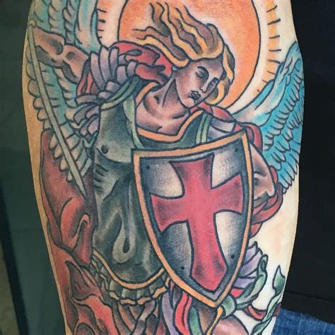 75 Mind-Blowing Saint Michael Tattoos And Their Meaning - AuthorityTattoo