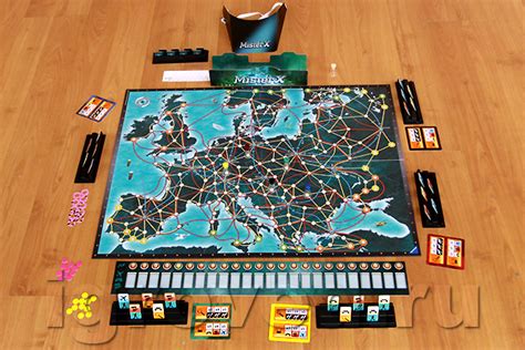 Мистер Икс (Mister X - Flucht durch Europa) | Купить настольную игру ...