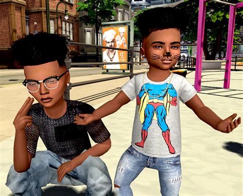 ebonixsims: Ebonix | Child & Toddler Hair... - Simply Urban CC