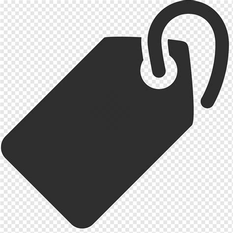 Компьютерные иконки Ценник, бирка, прямоугольник, черный, интернет png ...