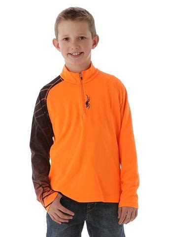 Spyder Spyder Linear Web Dry Web T-Neck - Boy's | WinterKids